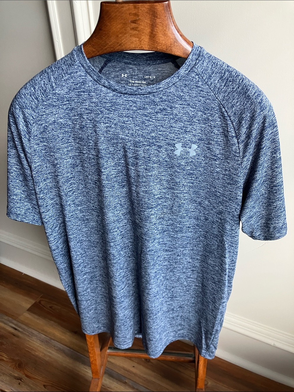Under Armour Men’s Blue Heather Short-Sleeve Performance Tee